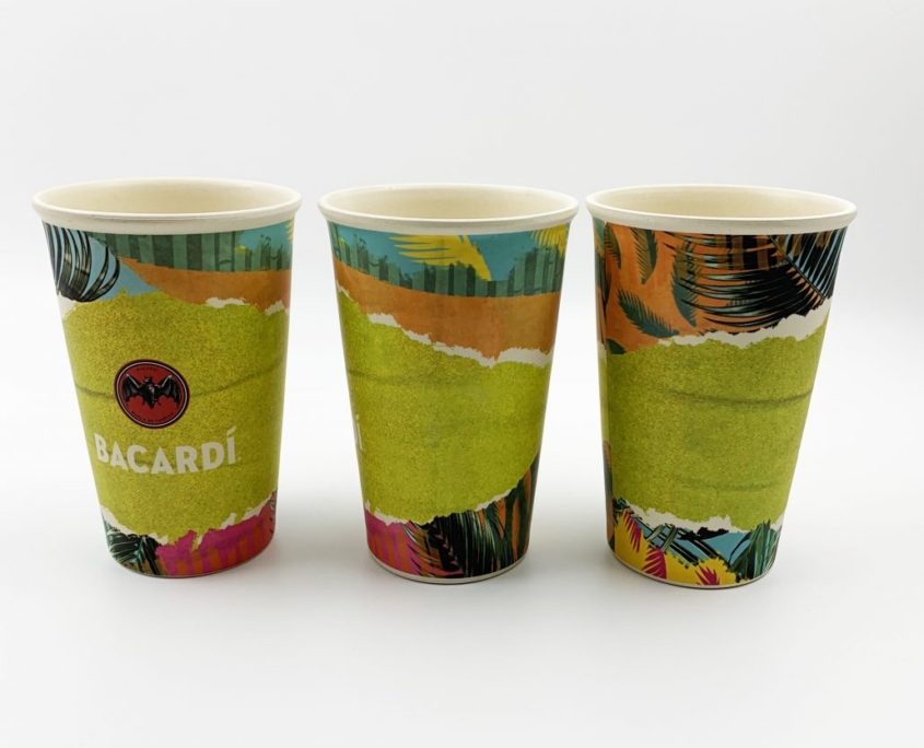 Mannbiotech - Bacardi Bamboo Cups for Commercial Events 550ml 19oz