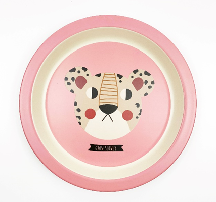 Mannbiotech - Biodegradable Bamboo 8 Inch Reusable Plates in bulk with Customized Pattern Logo