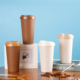 Mannbiotech - 23 oz Eco Bamboo Fiber Customized Coffee Cups with Lids