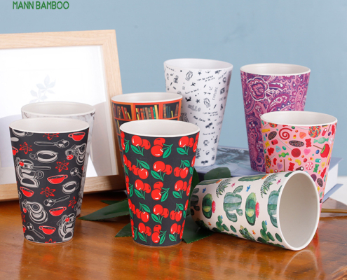 Mannbiotech - Customized Reusable Bamboo Coffee Cups