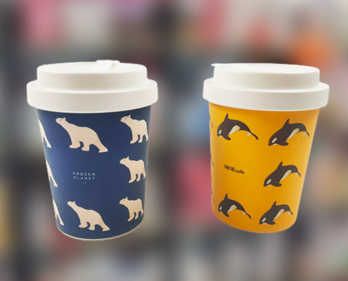Mannbiotech - Delivered Order for BBC Earth Theme Coffee Cups