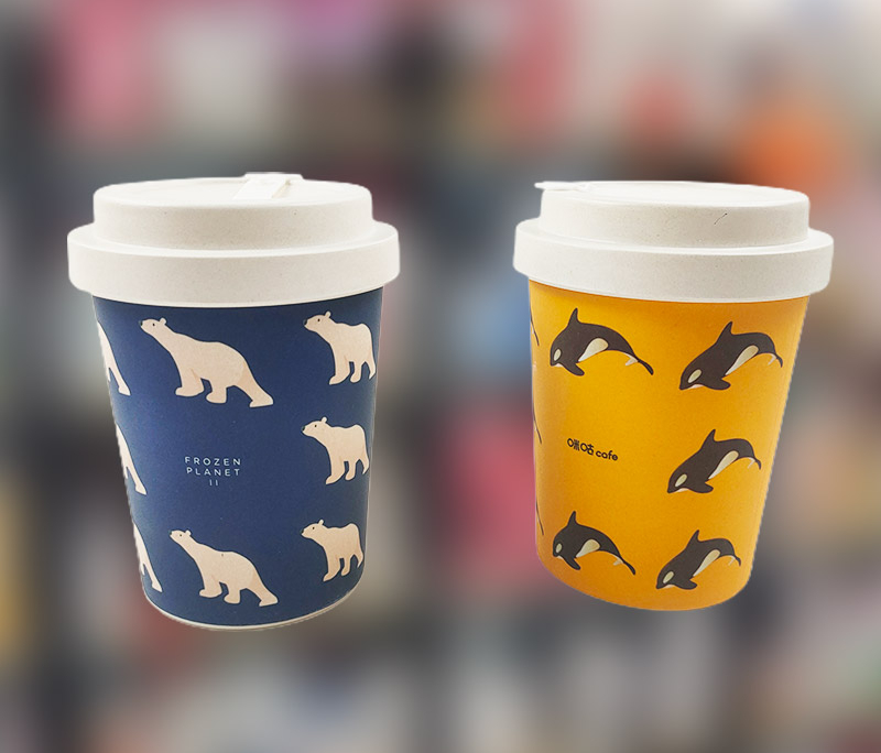 Mannbiotech - Delivered Order for BBC Earth Theme Coffee Cups