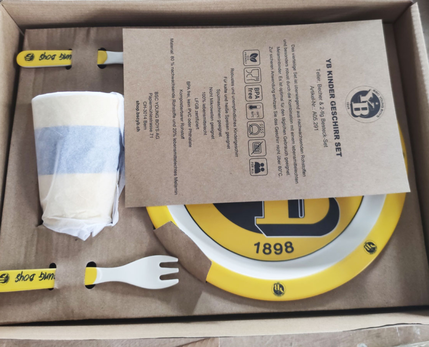 Delivered Order for BSC YOUNG BOYS Kids Dinnerware Sets