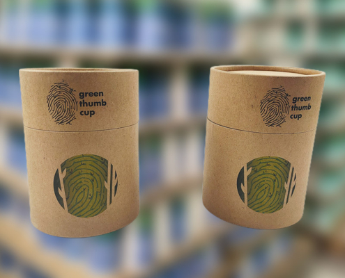 Mannbiotech - Delivered Order for Green Thumb Cup Customize Gift