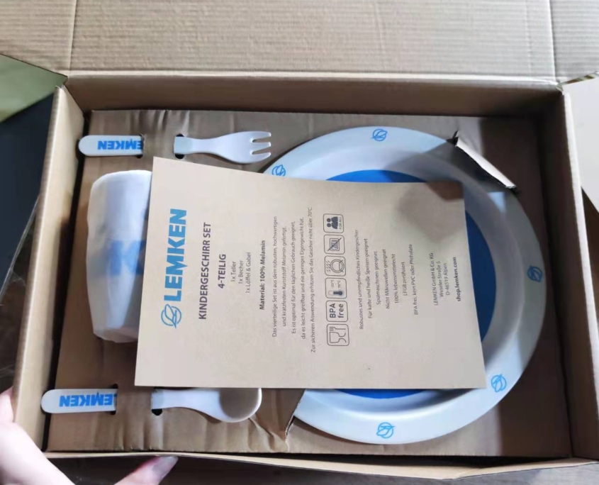 Delivered Order for LEMKEN Kids Dinnerware Sets