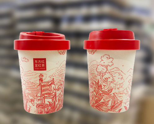 Mannbiotech - Delivered Order for Red Tea Takeaway Cups