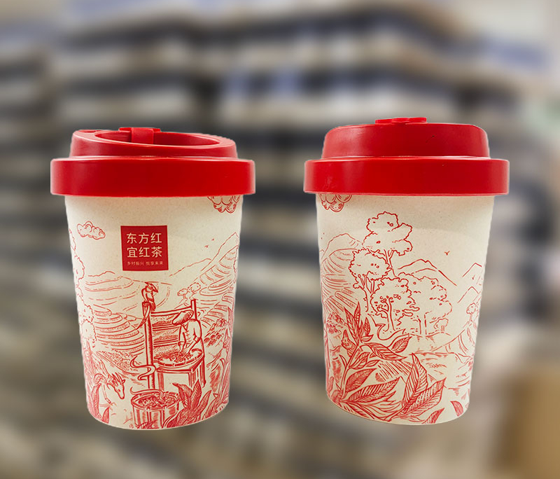 Mannbiotech - Delivered Order for Red Tea Takeaway Cups