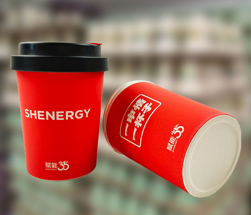 Mannbiotech - Delivered Order for SHENERGY Branded Coffee Cups