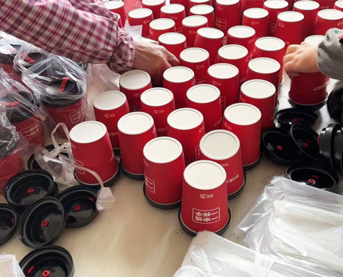 Delivered Order for SHENERGY Branded Coffee Cups