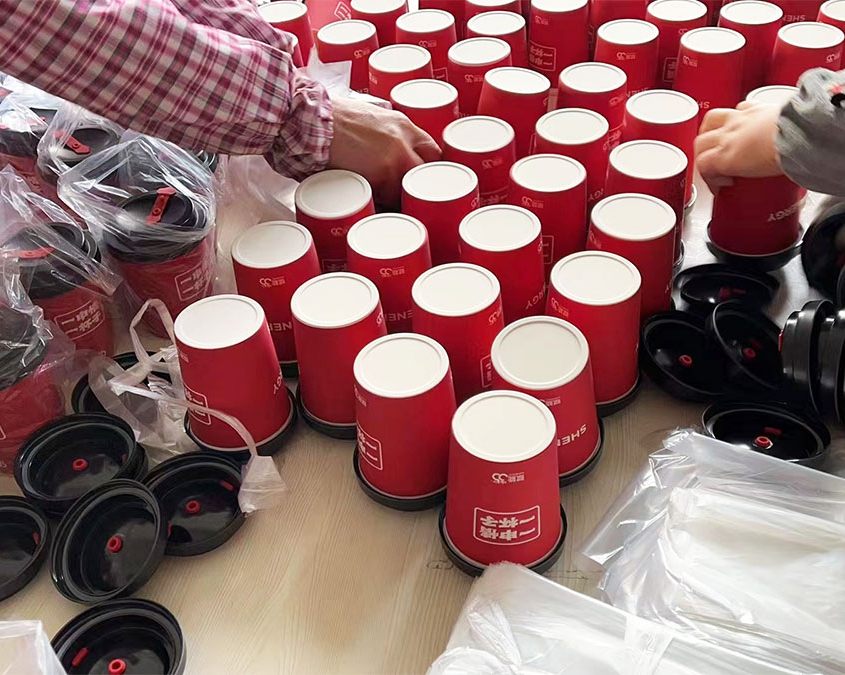 Delivered Order for SHENERGY Branded Coffee Cups
