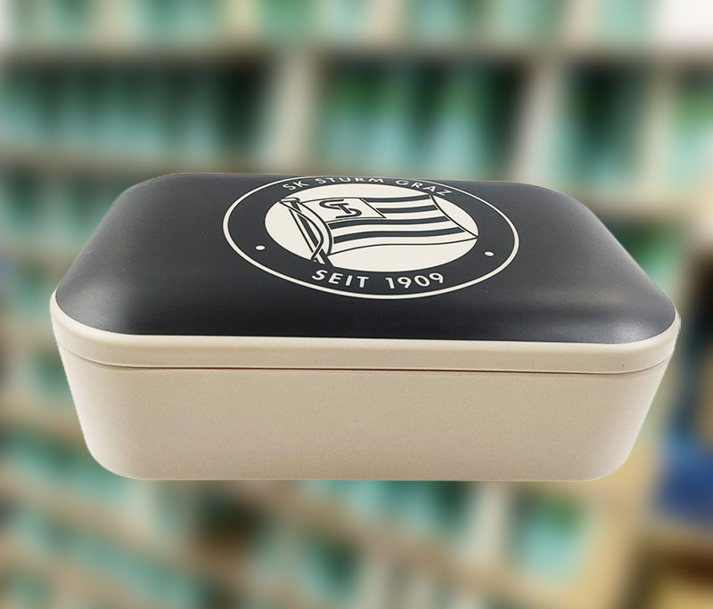 Mannbiotech - Delivered Order for SK Sturm Graz Dinnerware Box & Cup