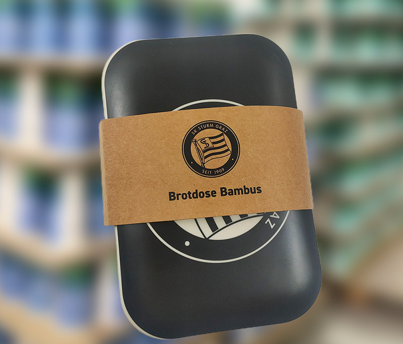 Mannbiotech - Delivered Order for SK Sturm Graz Dinnerware Box & Cup