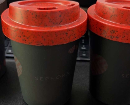 Delivered Order for Sephora Personalized Coffee Cups