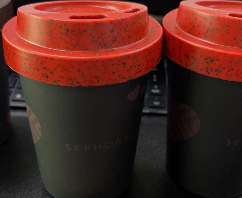 Delivered Order for Sephora Personalized Coffee Cups