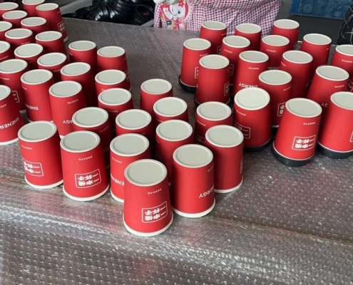 Delivered Order for Shenergy Branded Coffee Cups