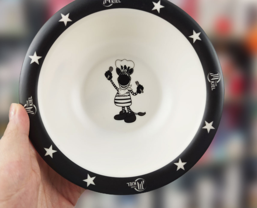 Mannbiotech - Delivered Order for THW Kiel Custom Kids Dinnerware Sets