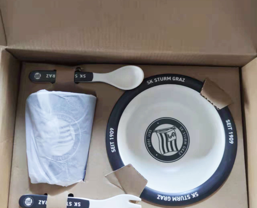 Delivered Order for THW Kiel Custom Kids Dinnerware Sets