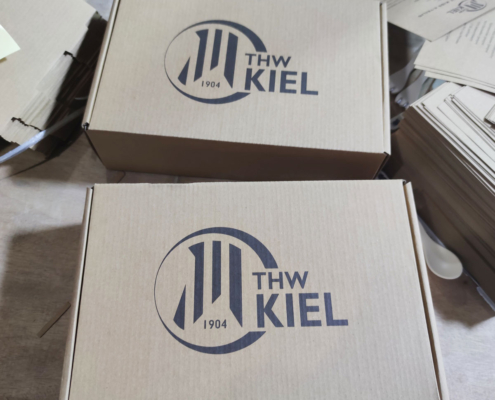 Delivered Order for THW Kiel Custom Kids Dinnerware Sets