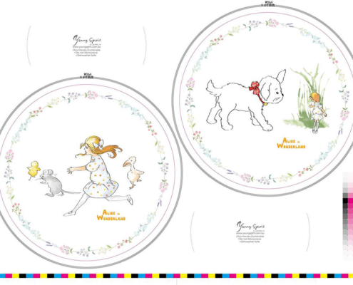 Solution for Customized Kids Dinner Plates