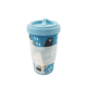 Mannbiotech - Takeaway Personalized Bamboo Coffee Cups with Lids & Sleeve In Bulk 590ml