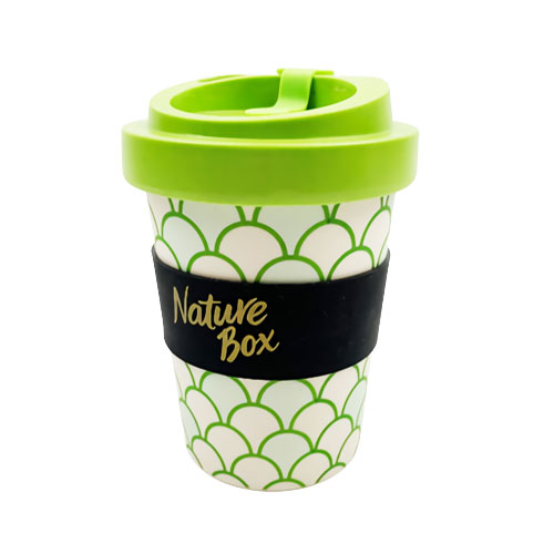 Mann Carton Print Biodegradable Customized Reusable Bamboo Fiber Milk Cup  for Baby and Kids with Hand Grip - China Bamboo Fiber Cup and Biodegradable  Reusable Cups price