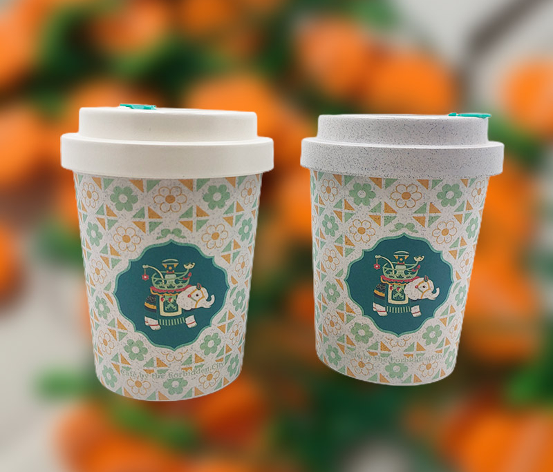 Mannbiotech - Delivered Order for Cartoon Elephant Custom Coffee Cups Exporter
