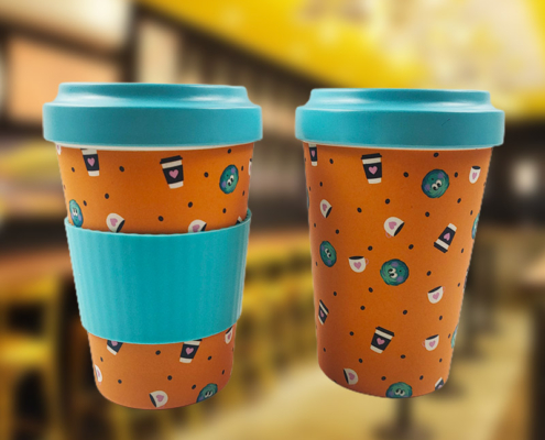 Mannbiotech - Delivered Order for Cartoon Smiley Print Cups Coffee Cups Wholesale