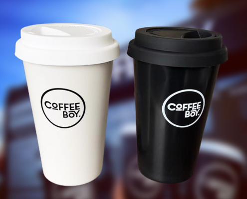 Mannbiotech - Delivered Order for Coffee Boy Branded Coffee Cups Exporter