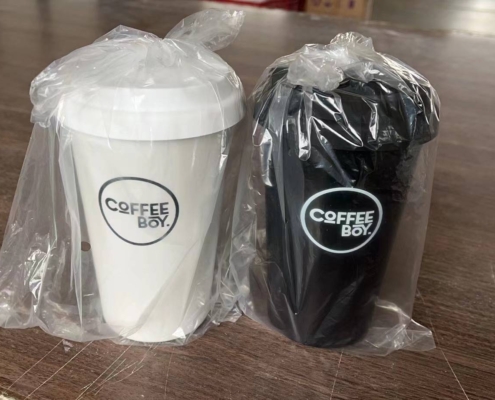 Delivered Order for Coffee Boy Branded Coffee Cups Exporter