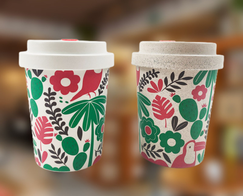 Mannbiotech - Delivered Order for Coffee Town Branded Takeaway Coffee Cups