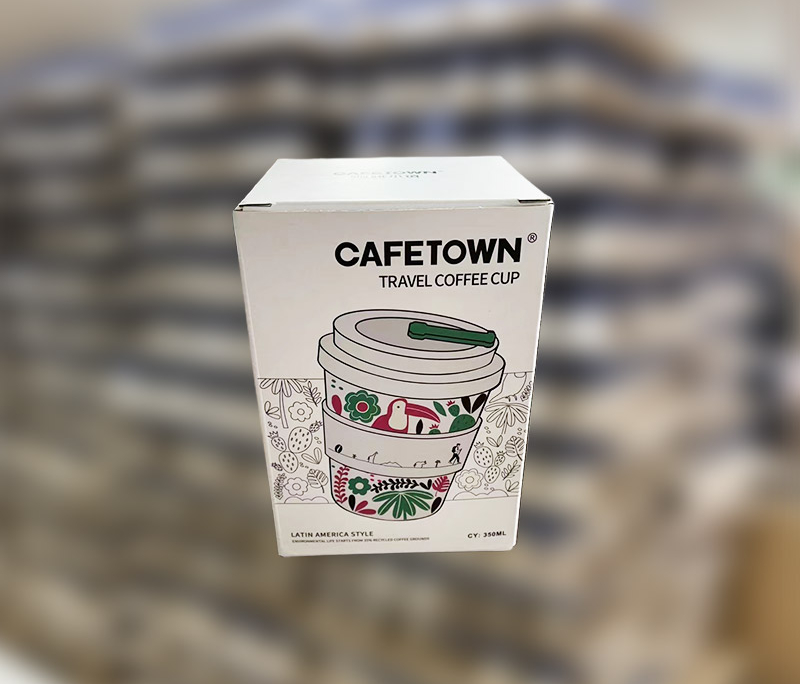 Mannbiotech - Delivered Order for Coffee Town Branded Takeaway Coffee Cups