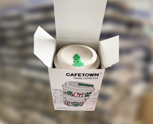 Mannbiotech - Delivered Order for Coffee Town Branded Takeaway Coffee Cups