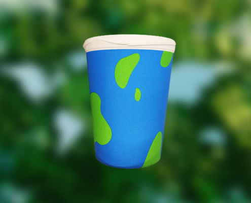 Mannbiotech - Delivered Order for Green Earth Custom Coffee Cups Merchandise
