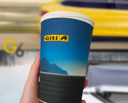 Mannbiotech - Delivered Order for License Factory Giti Personalized Coffee Cups
