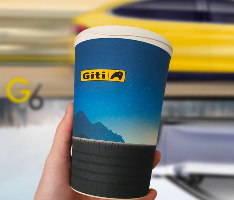 Mannbiotech - Delivered Order for License Factory Giti Personalized Coffee Cups