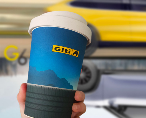 Mannbiotech - Delivered Order for License Factory Giti Personalized Coffee Cups