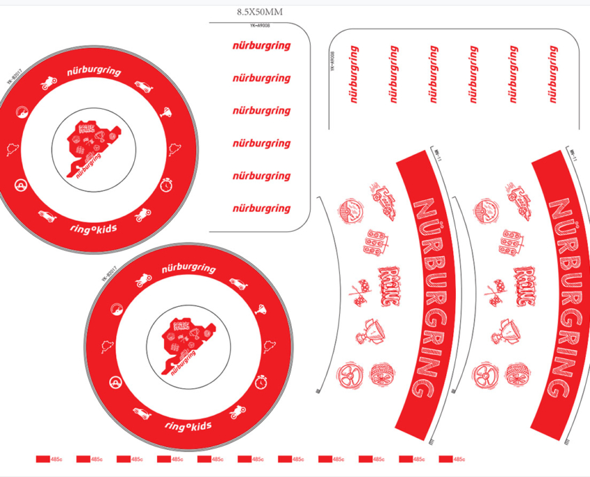 Delivered Order for NÜRBURGRING Wholesale Kid Tableware Sets