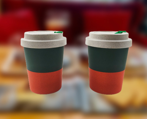 Mannbiotech - Delivered Order for OEM Double Uncle Takeaway Travel Coffee Cups