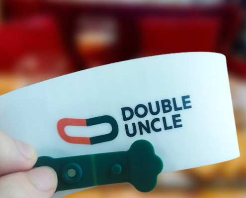 Mannbiotech - Delivered Order for OEM Double Uncle Takeaway Travel Coffee Cups