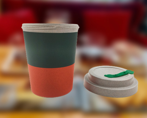 Mannbiotech - Delivered Order for OEM Double Uncle Takeaway Travel Coffee Cups