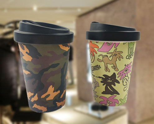 Mannbiotech - Delivered Order for Palm Angels Reusable Branded Coffee Cups