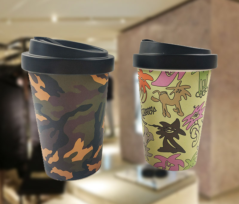 Mannbiotech - Delivered Order for Palm Angels Reusable Branded Coffee Cups