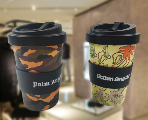 Mannbiotech - Delivered Order for Palm Angels Reusable Branded Coffee Cups