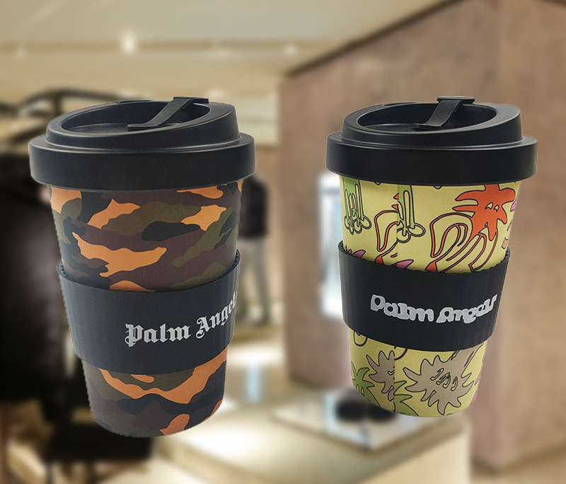 Mannbiotech - Delivered Order for Palm Angels Reusable Branded Coffee Cups