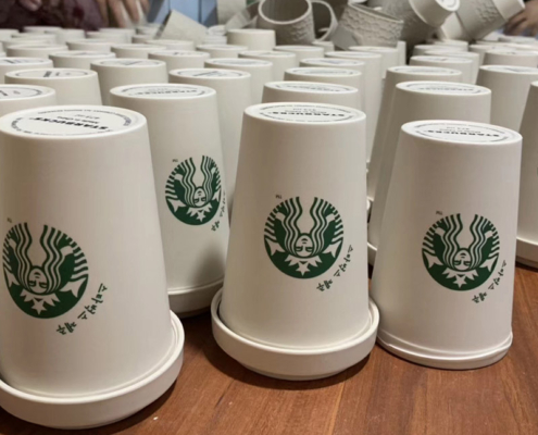 Delivered Order for Starbucks OEM Customized Coffee Cups