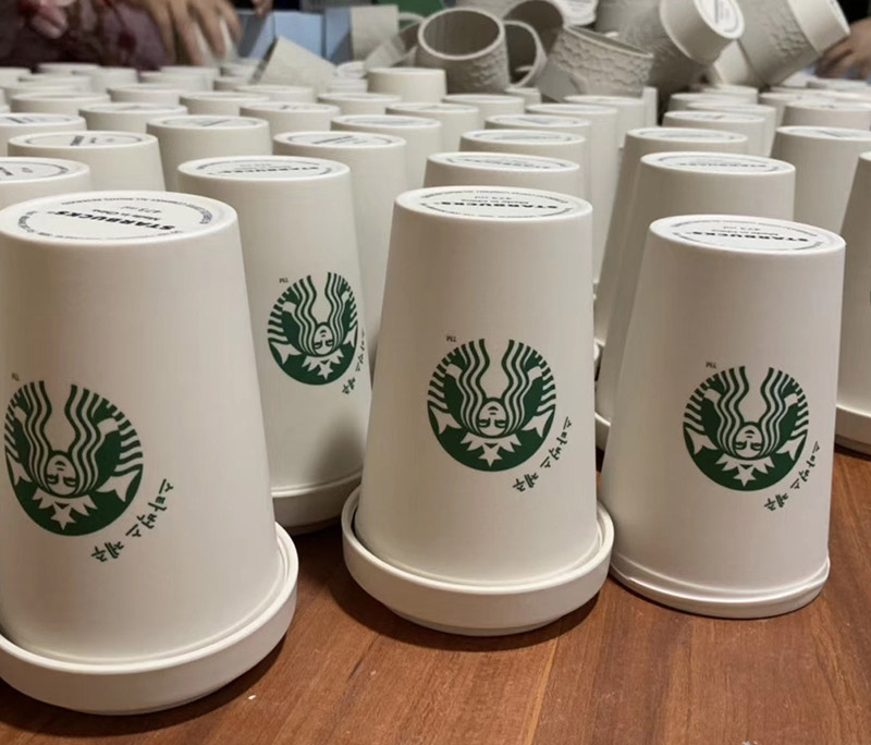 Delivered Order for Starbucks OEM Customized Coffee Cups