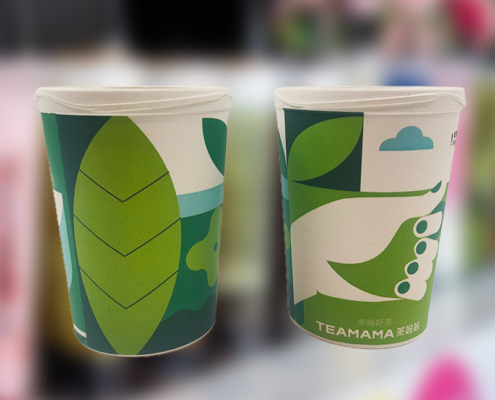 Mannbiotech - Delivered Order for TEAMAMA Personalized Coffee Cups Manufacturer