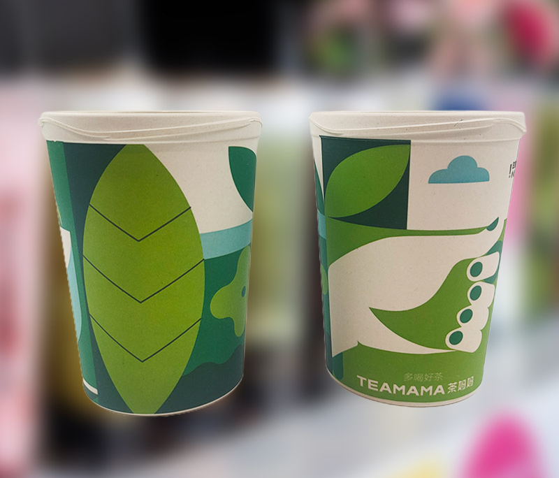 Mannbiotech - Delivered Order for TEAMAMA Personalized Coffee Cups Manufacturer