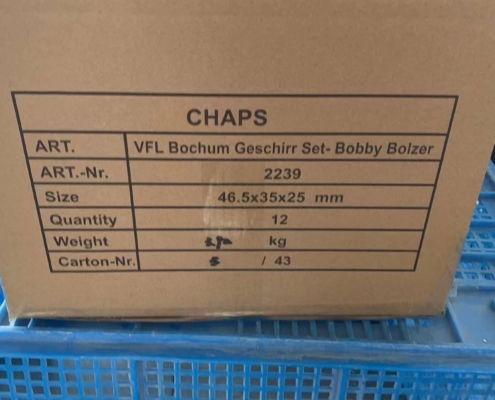 Delivered Order for VfL Bochum 1848 Factory Kid Tableware Sets Exporter