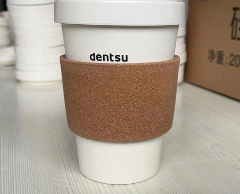 Delivered Order for dentsu Branded Coffee Cups Customized Merchandise